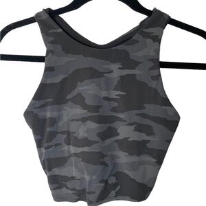 Athleta Conscious Crop Camo Print